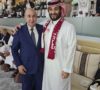 صورة المونديال: ولي العهد السعودي يلتقي الرئيس الجزائري تبون